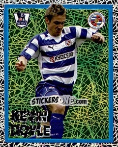 Sticker Kevin Doyle - English Premier League 2007-2008. Kick off n. 184 - Merlin