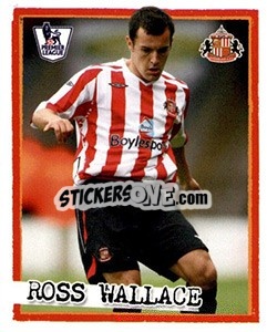 Figurina Ross Wallace - English Premier League 2007-2008. Kick off n. 194 - Merlin