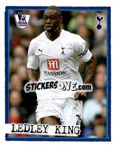 Sticker Ledley King - English Premier League 2007-2008. Kick off n. 200 - Merlin