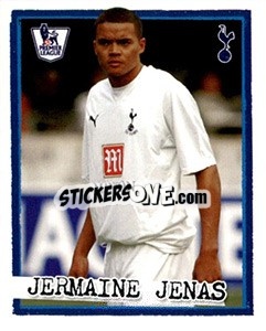 Sticker Jermaine Jenas - English Premier League 2007-2008. Kick off n. 205 - Merlin