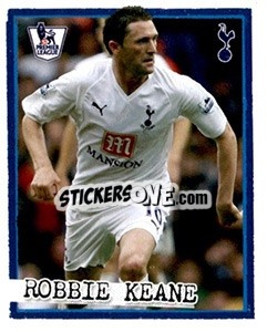 Sticker Robbie Keane - English Premier League 2007-2008. Kick off n. 207 - Merlin