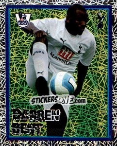 Cromo Darren Bent - English Premier League 2007-2008. Kick off - Merlin