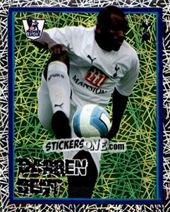Sticker Darren Bent - English Premier League 2007-2008. Kick off n. 208 - Merlin
