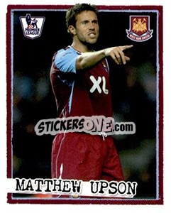 Sticker Matthew Upson - English Premier League 2007-2008. Kick off n. 212 - Merlin