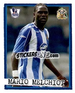 Sticker Mario Melchiot - English Premier League 2007-2008. Kick off - Merlin