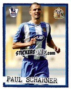 Cromo Paul Scharner - English Premier League 2007-2008. Kick off - Merlin