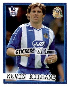 Cromo Kevin Kilbane - English Premier League 2007-2008. Kick off n. 228 - Merlin