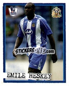 Sticker Emile Heskey - English Premier League 2007-2008. Kick off n. 229 - Merlin