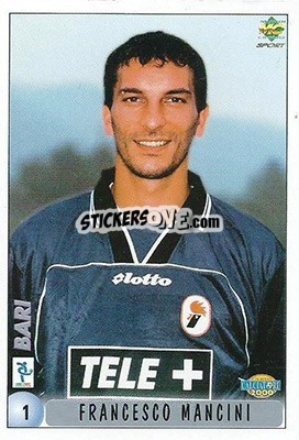 Sticker Francesco Mancini - Calcio 1999-2000 n. 1 - Mundicromo