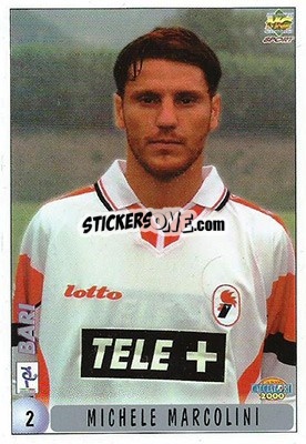 Sticker A. Gregori / M. Marcolini - Calcio 1999-2000 - Mundicromo