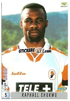 Sticker Raphael Chukwu - Calcio 1999-2000 n. 5 - Mundicromo