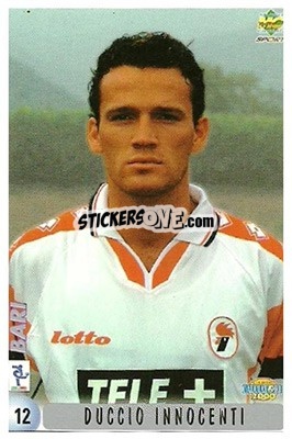 Sticker D. Innocenti / Checklist - Calcio 1999-2000 n. 12 - Mundicromo