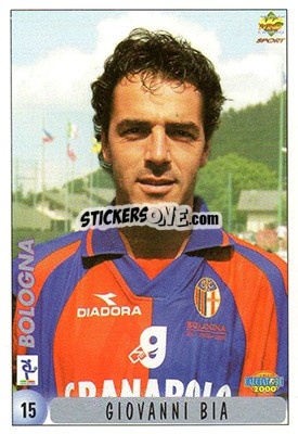Sticker G. Bia / C. Nervo - Calcio 1999-2000 n. 15 - Mundicromo