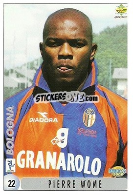 Sticker Pierre Wome - Calcio 1999-2000 n. 22 - Mundicromo