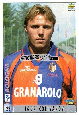 Sticker Ze Elias / I. Kolivanov - Calcio 1999-2000 - Mundicromo