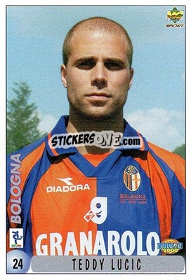 Sticker T. Lucic / Checklist - Calcio 1999-2000 n. 24 - Mundicromo