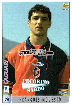 Cromo François Modesto - Calcio 1999-2000 - Mundicromo