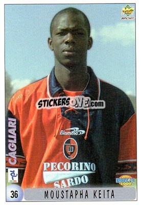 Sticker M. Keita / Checklist - Calcio 1999-2000 - Mundicromo
