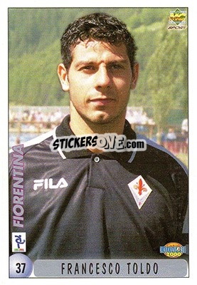 Sticker Francesco Toldo - Calcio 1999-2000 - Mundicromo