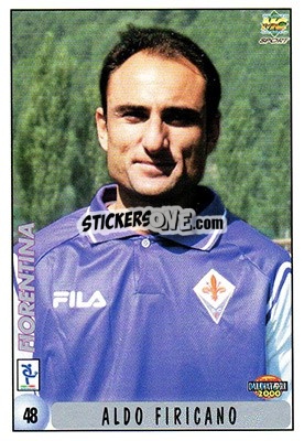 Sticker A. Firicano / Checklist - Calcio 1999-2000 - Mundicromo
