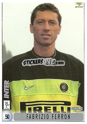 Sticker Fabrizio Ferron - Calcio 1999-2000 n. 50 - Mundicromo