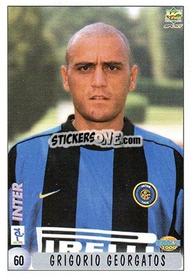 Sticker G. Georgatos / Checklist - Calcio 1999-2000 n. 60 - Mundicromo