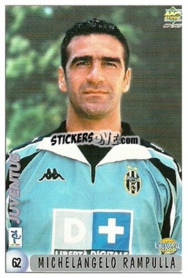 Sticker Michelangelo Rampulla - Calcio 1999-2000 n. 62 - Mundicromo
