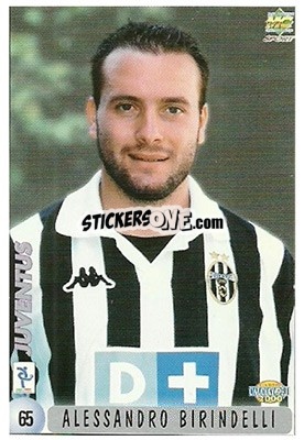 Sticker Alessandro Birindelli - Calcio 1999-2000 n. 65 - Mundicromo