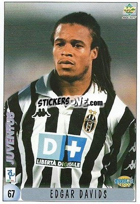 Sticker Edgar Davids - Calcio 1999-2000 n. 67 - Mundicromo