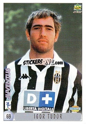 Sticker Igor Tudor - Calcio 1999-2000 n. 69 - Mundicromo