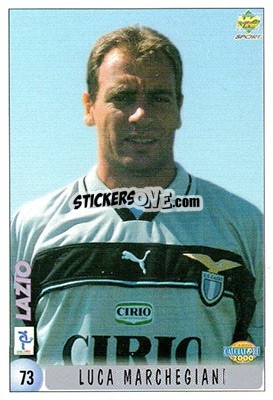 Figurina Luca Marchegiani - Calcio 1999-2000 - Mundicromo