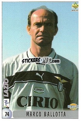 Sticker S. Mihajlovic / M. Ballotta - Calcio 1999-2000 n. 74 - Mundicromo