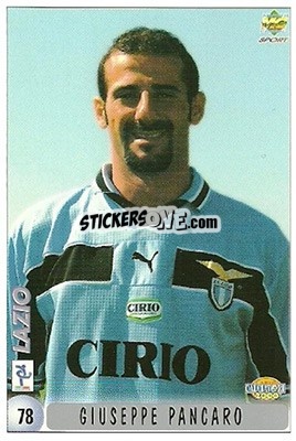 Sticker Giuseppe Pancaro - Calcio 1999-2000 n. 78 - Mundicromo