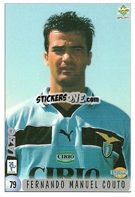 Sticker Fernando Couto - Calcio 1999-2000 n. 79 - Mundicromo