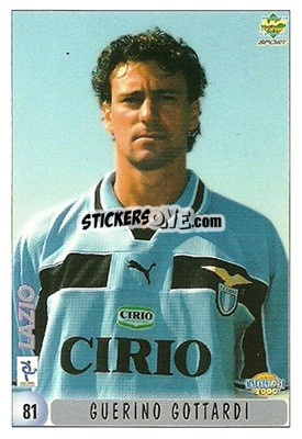Sticker Guerino Gottardi - Calcio 1999-2000 n. 81 - Mundicromo