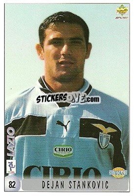 Sticker Dejan Stankovic - Calcio 1999-2000 n. 82 - Mundicromo