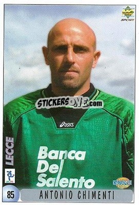 Sticker Antonio Chimenti - Calcio 1999-2000 n. 85 - Mundicromo
