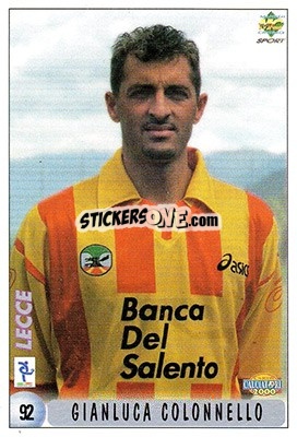 Sticker Gianluca Colonnello - Calcio 1999-2000 n. 92 - Mundicromo