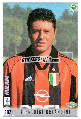 Sticker Pierluigi Orlandini - Calcio 1999-2000 - Mundicromo