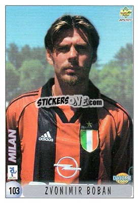 Sticker Z. Boban / L. Sala - Calcio 1999-2000 - Mundicromo