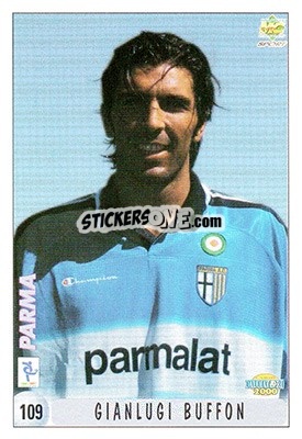 Sticker Gianluigi Buffon - Calcio 1999-2000 n. 109 - Mundicromo