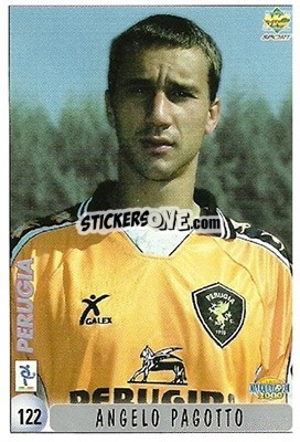 Sticker A. Pagotto / H. Nakata - Calcio 1999-2000 n. 122 - Mundicromo