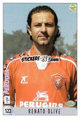 Sticker Renato Olive - Calcio 1999-2000 n. 123 - Mundicromo