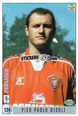 Sticker Pier Paolo Bisoli - Calcio 1999-2000 n. 124 - Mundicromo