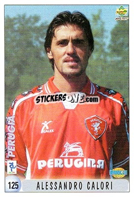 Sticker Alessandro Calori - Calcio 1999-2000 - Mundicromo