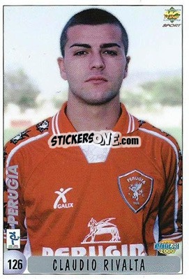 Sticker S. Q. Campolo / C. Rivalta - Calcio 1999-2000 - Mundicromo