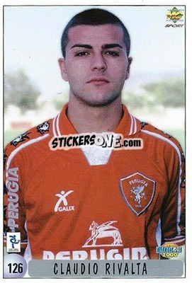 Sticker S. Q. Campolo / C. Rivalta - Calcio 1999-2000 n. 126 - Mundicromo