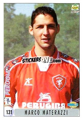 Sticker M. Materazzi / J. E. Bolano - Calcio 1999-2000 - Mundicromo