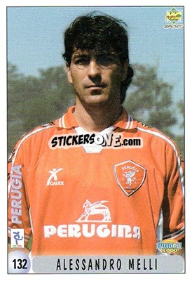 Sticker A. Melli / Checklist - Calcio 1999-2000 n. 132 - Mundicromo