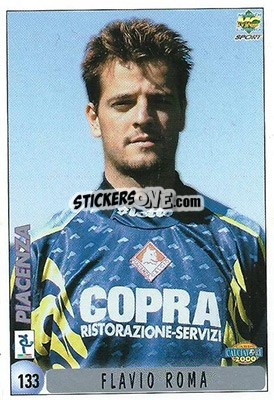 Sticker Flavio Roma - Calcio 1999-2000 - Mundicromo